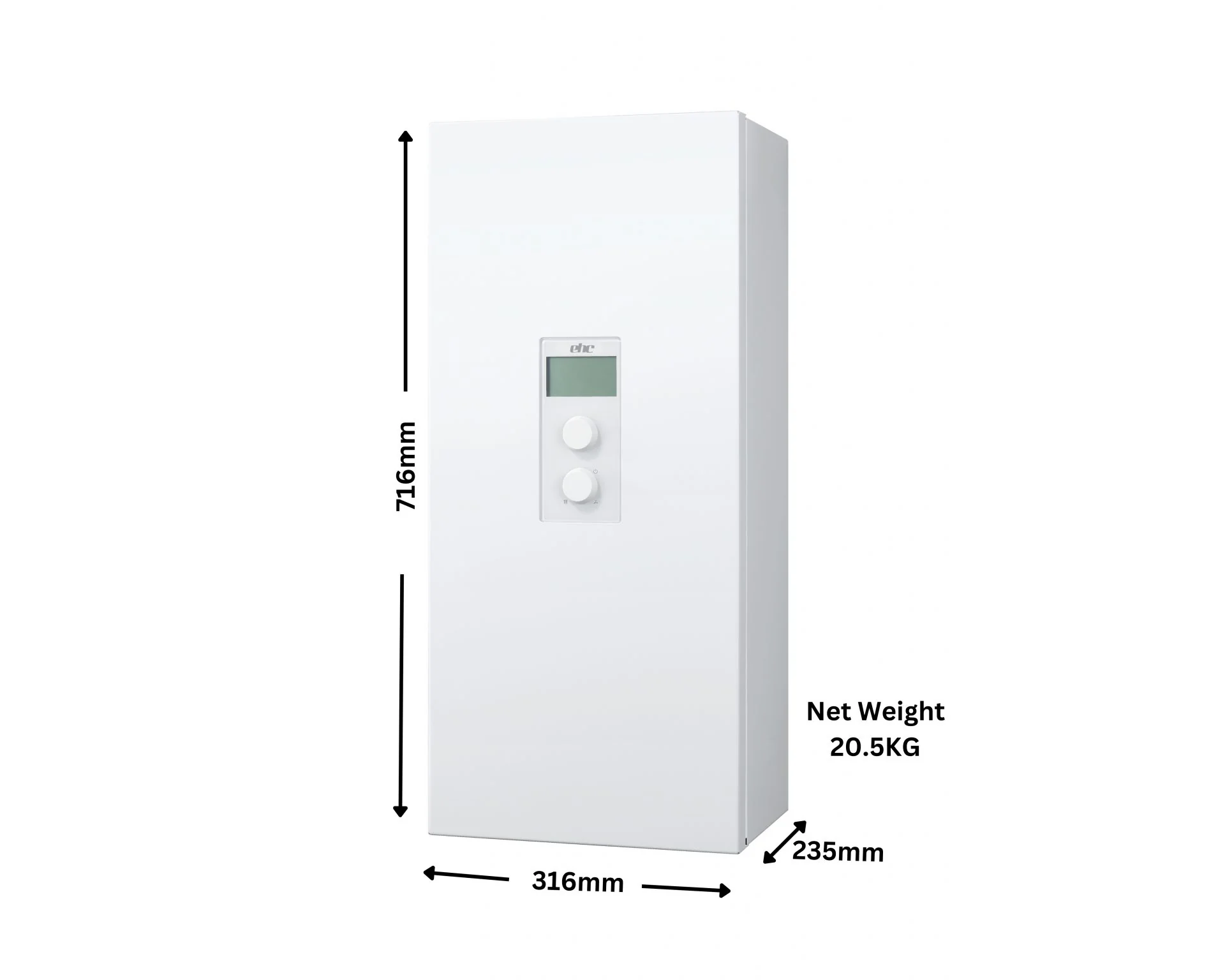 EHC 14.4kW Comet PV Electric Boiler & 250L Direct Cylinder - Image 3