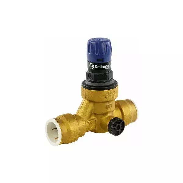 15mm Pressure Reducing Valve with Push Fit Connections - Image 2
