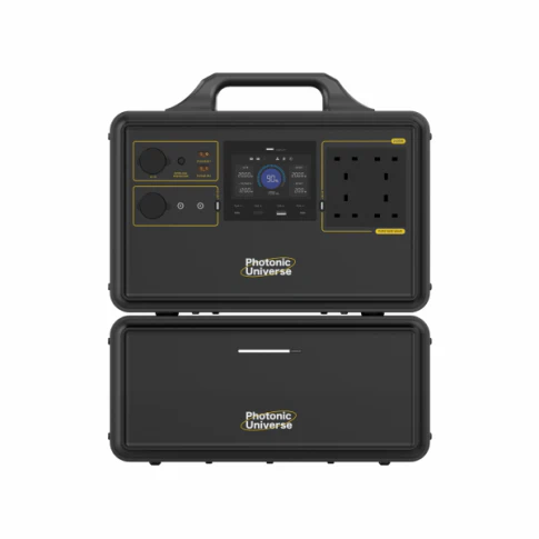 2400W Expandable Portable Power Station with LiFePO4 Batteries - High-Capacity Home Backup & Off-Grid Power - Image 3