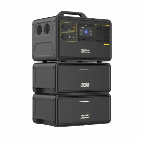 2400W Expandable Portable Power Station with LiFePO4 Batteries - High-Capacity Home Backup & Off-Grid Power - Image 5