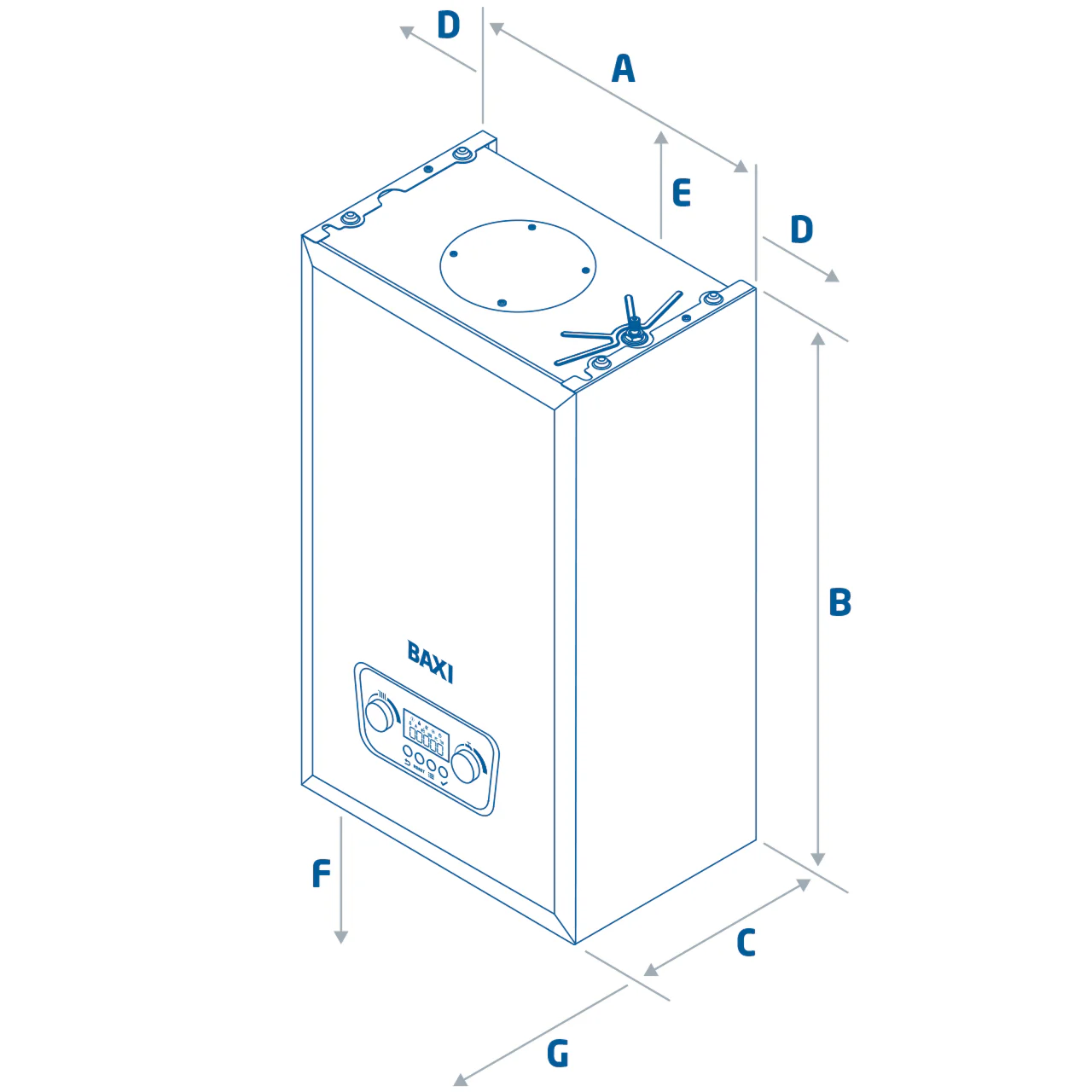 Baxi Amptec S Electric System Boiler - 4kW to 18kW Electric Central Heating - Image 4