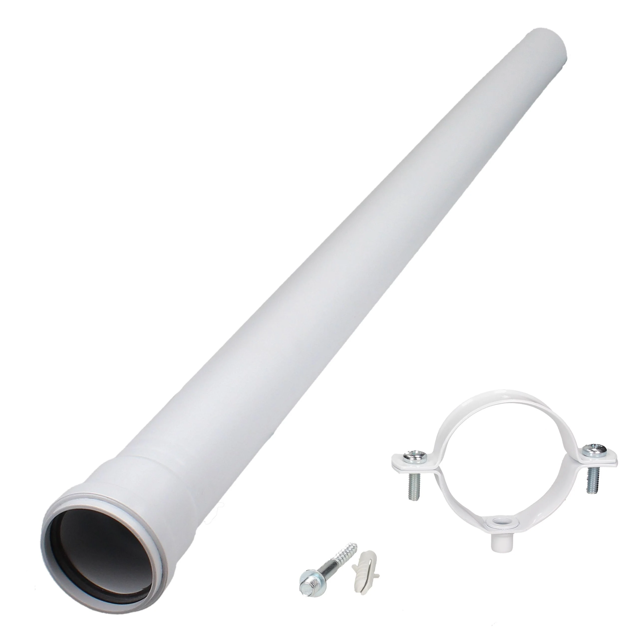 Baxi Multifit 1 Metre White 60mm Plume Extension