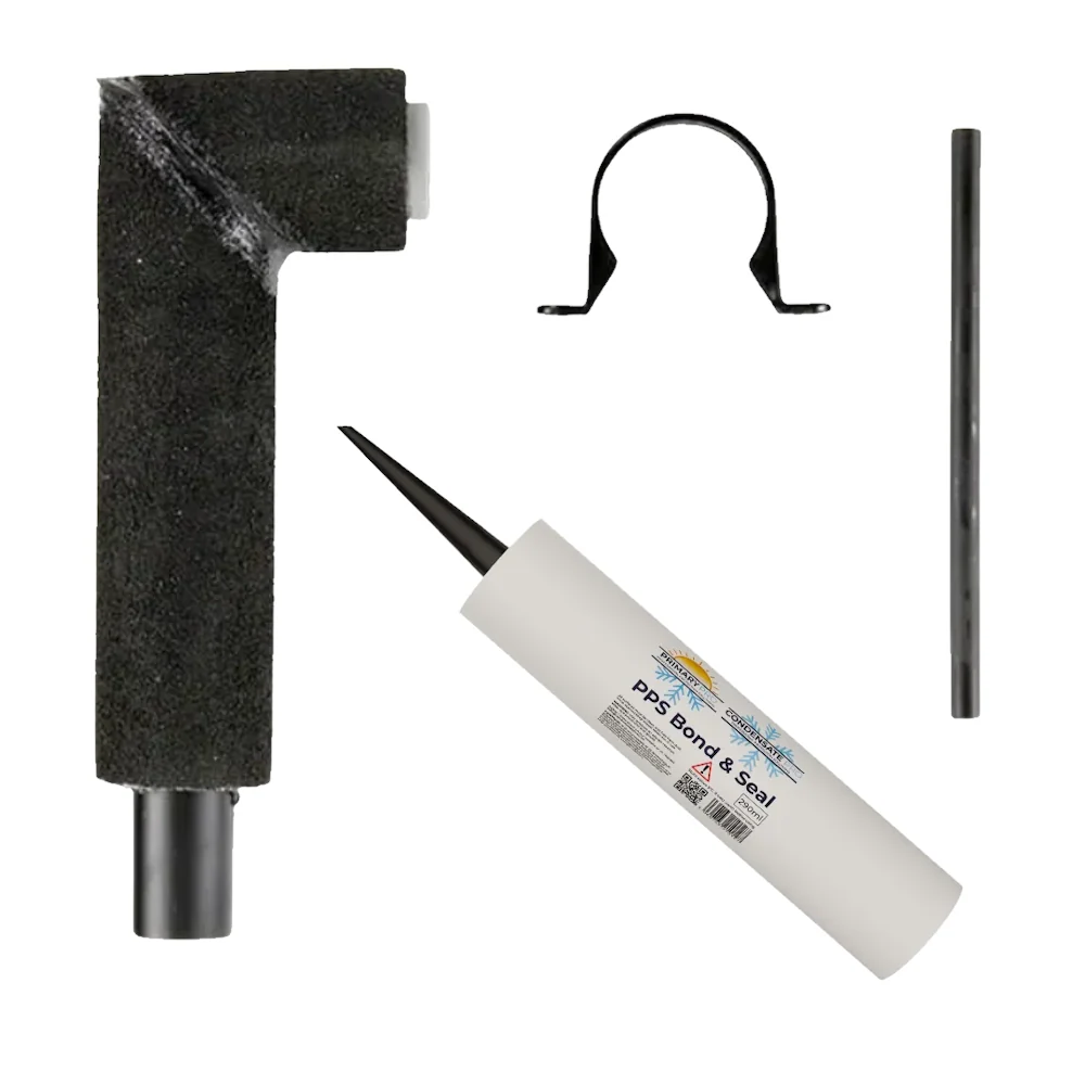 Condensate Pro Connection Kit 2 – Pre-Insulated Wall Connection for External Condensate Pipes - Image 2