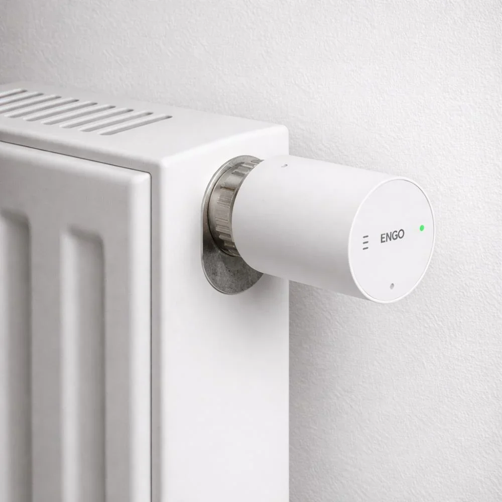 ENGO ETRV-M30+RA Wireless Smart TRV Radiator Head M30×1.5 with Danfoss RA Adapter – ZigBee & 868MHz - Image 2