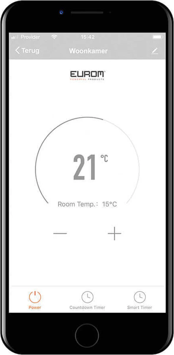 Eurom Alutherm 1500 WiFi Convector Heater with Remote Control – Smart, Efficient Heating for Home - Image 14