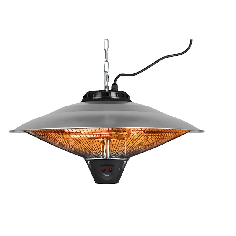 Eurom Hanging Carbon Infrared Patio Heater 2100W with Pull Cord Control - Image 3