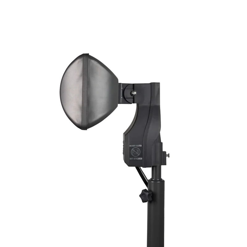 Eurom Q-Time Golden 1800S Patio Heater with Stand - Image 5