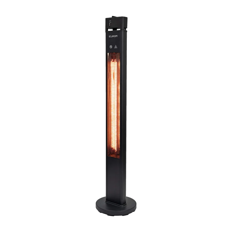 Eurom Q-Tower 2000W Standing Infrared Patio Heater with Remote Control - Image 3