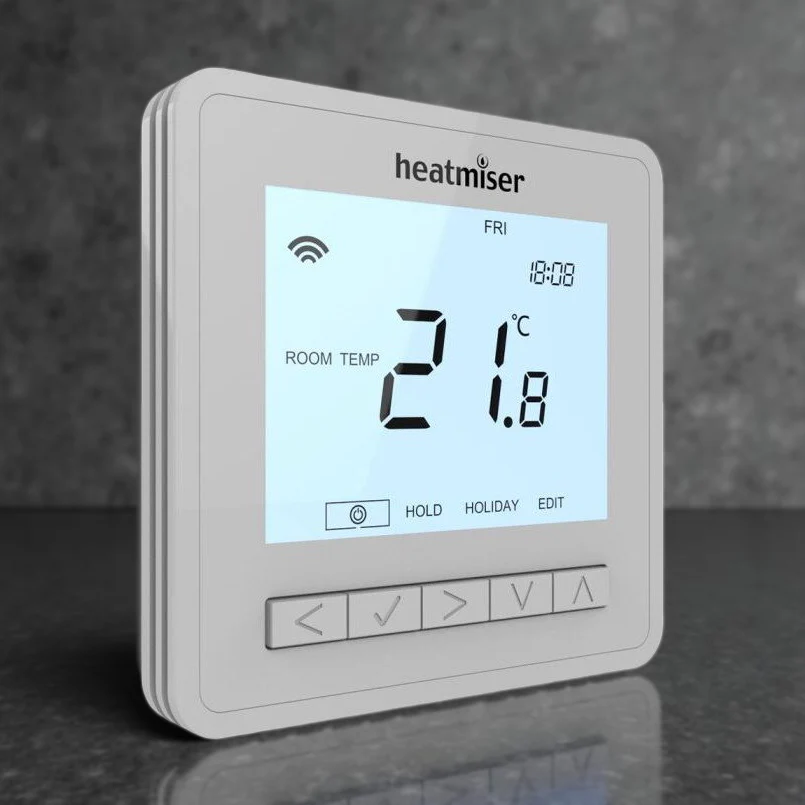 Heatmiser neoAir v3 Wireless Smart Thermostat - Silver