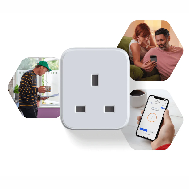 Hive Active Smart Plug White V3 13A Energy Monitoring 85199