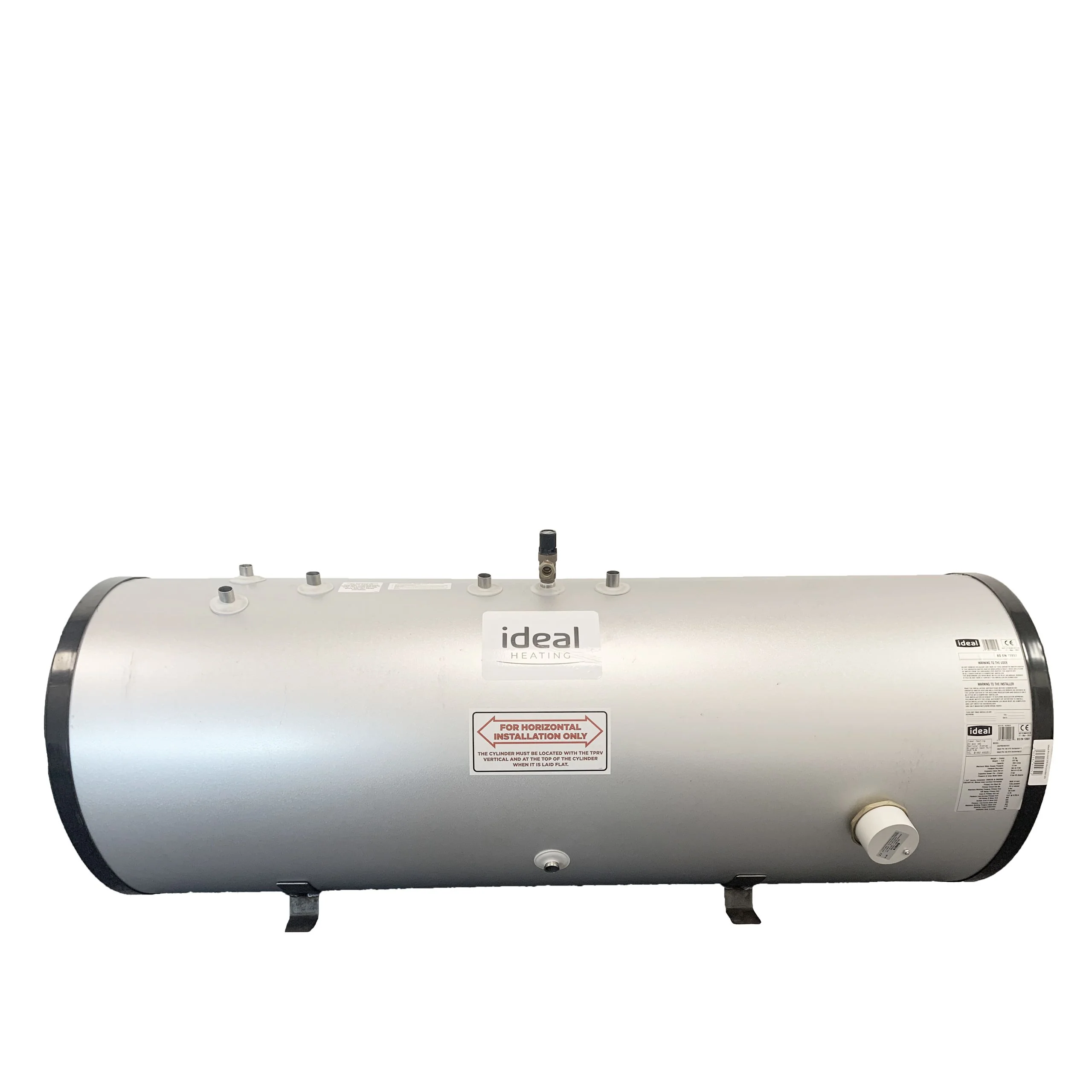 Ideal Pro Horizontal Indirect Unvented Cylinders | 585mm Height Duplex Stainless with G3 Kit - Image 4