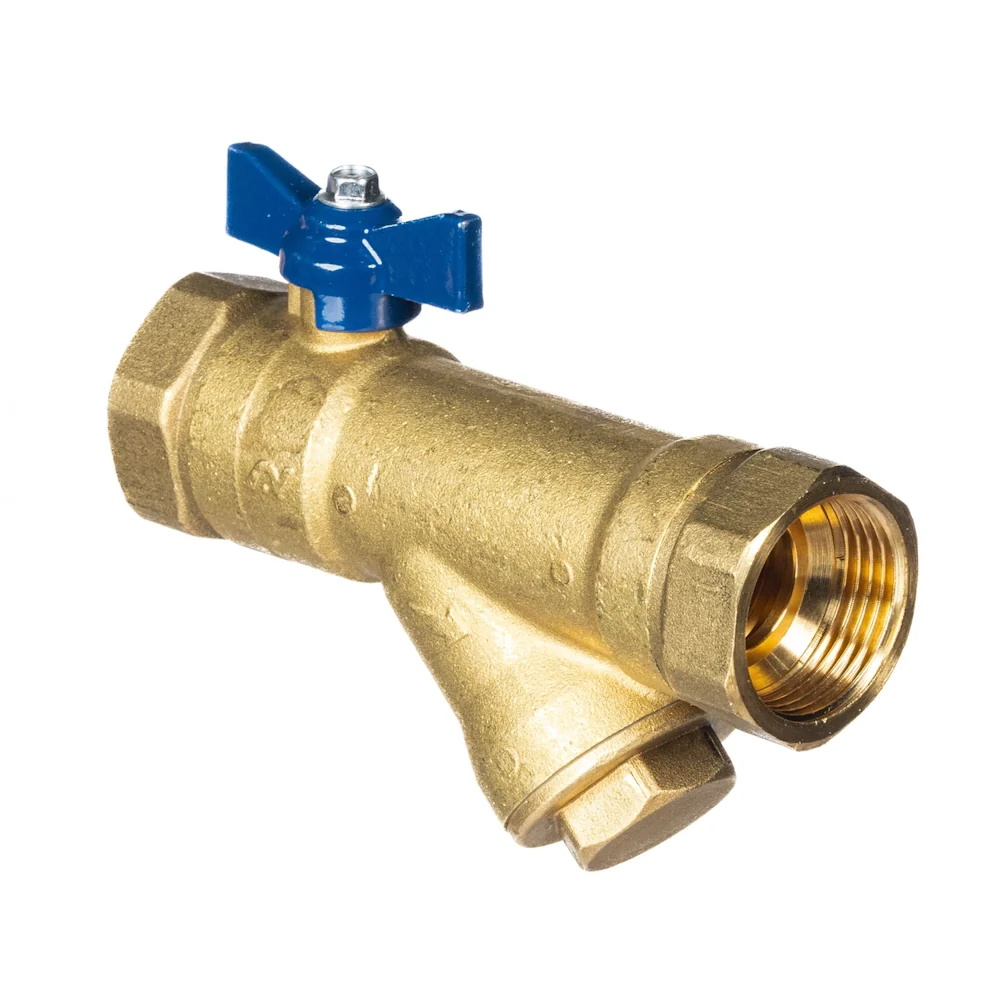 Intatec CBV1 Heat Pump Combi Ball Valve with 400 Micron Filter – 1" BSP - Image 2