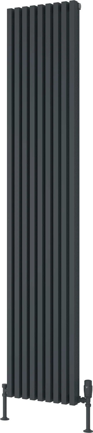 Reina Albano A-ABN18034A Anthracite Vertical Radiator 350mm x 1800mm