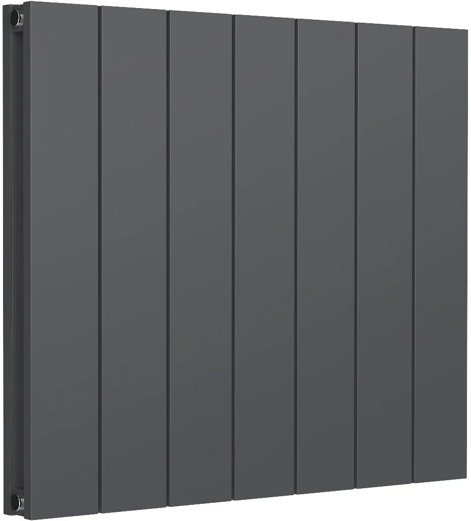 Reina Casina A-CSN060066AS Single Anthracite Textured Horizontal Radiator 660mm x 600mm