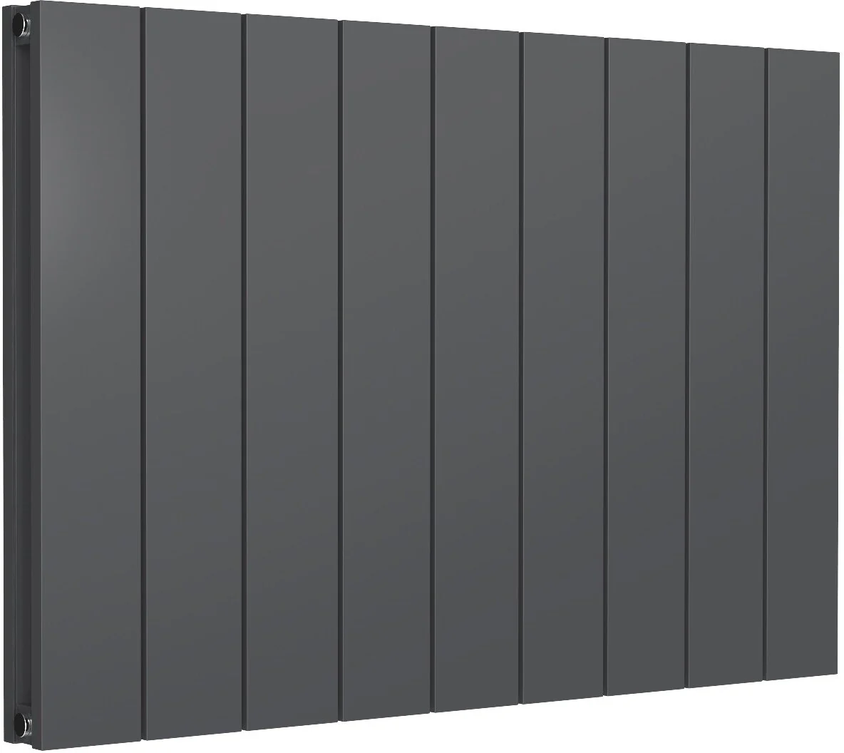 Reina Casina A-CSN060085AS Single Anthracite Textured Horizontal Radiator 850mm x 600mm
