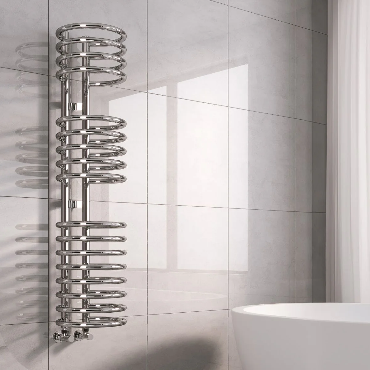 Reina Claro RND-CLR3120 Towel Rail 300mm x 1200mm - Image 2