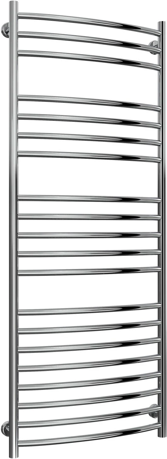 Reina Eos RNS-ES6150 Curved Stainless Steel Towel Rail 600mm x 1500mm - Image 4