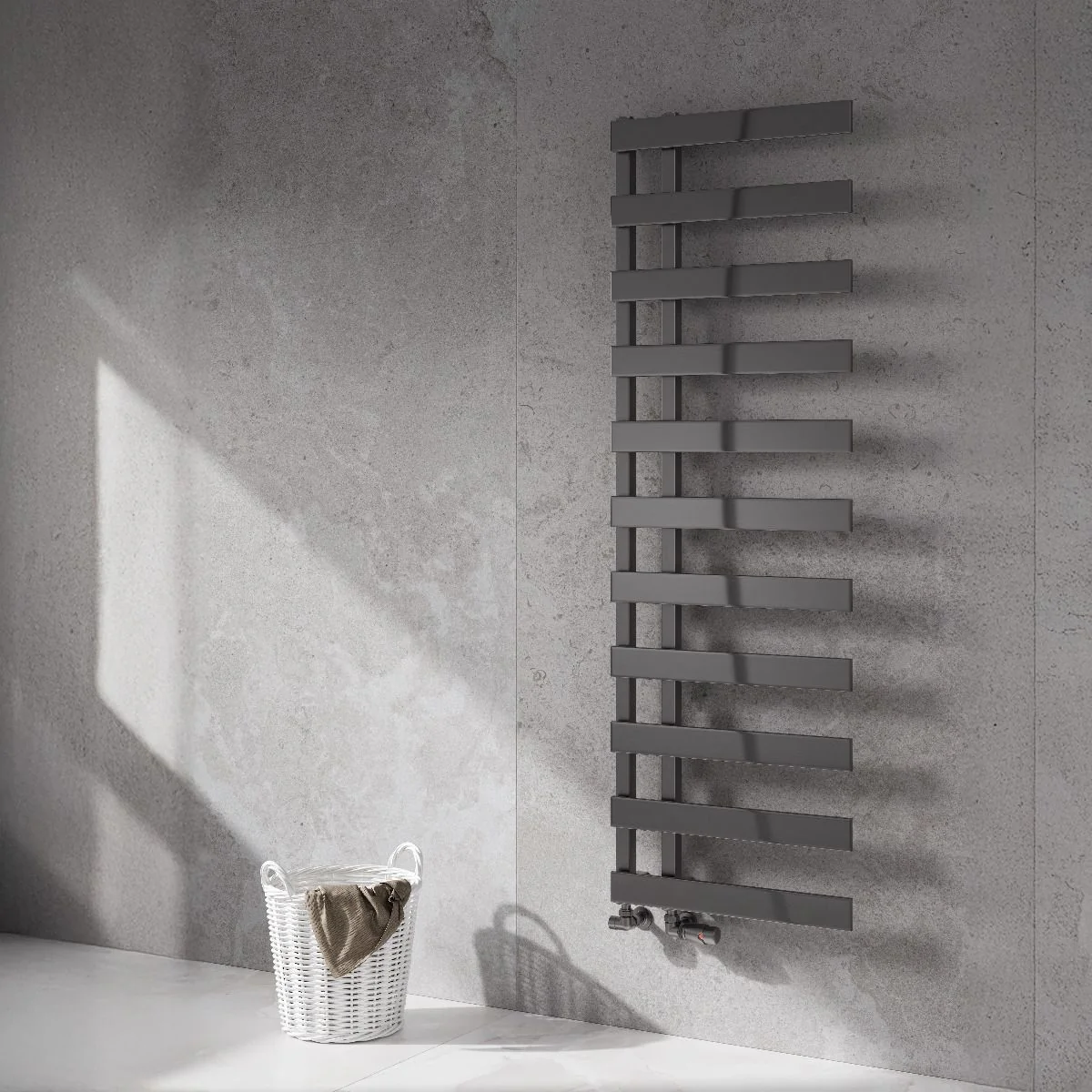 Reina Florina Chrome Towel Radiator RND-FR508 500mm x 800mm