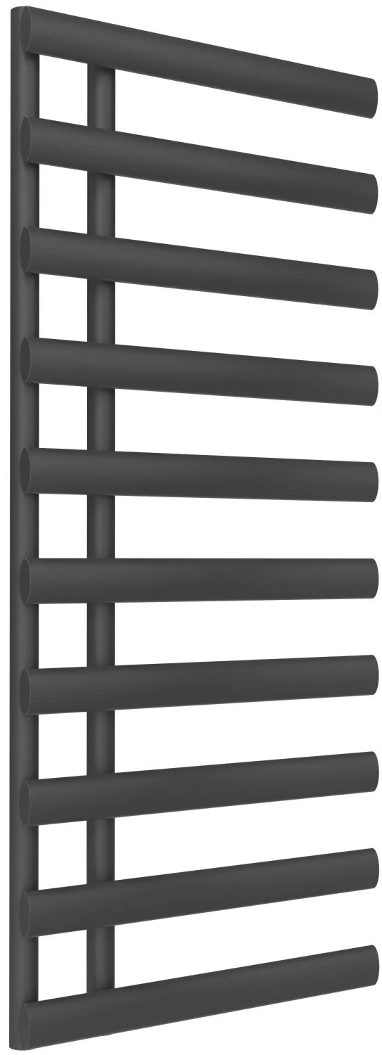 Reina Grace RND-GRC114A Anthracite Towel Rail 500mm x 1140mm - Image 2