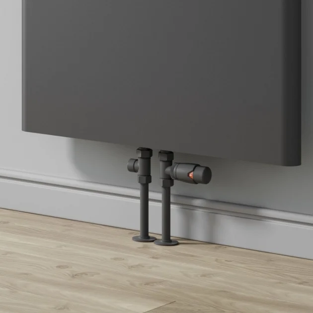 Reina Modal TRV Straight Anthracite with Lockshield - Image 2