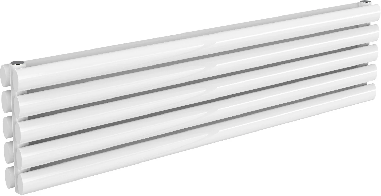 Reina Nevah RND-NVH212DW Double White Radiator 1200mm x 295mm - Image 2