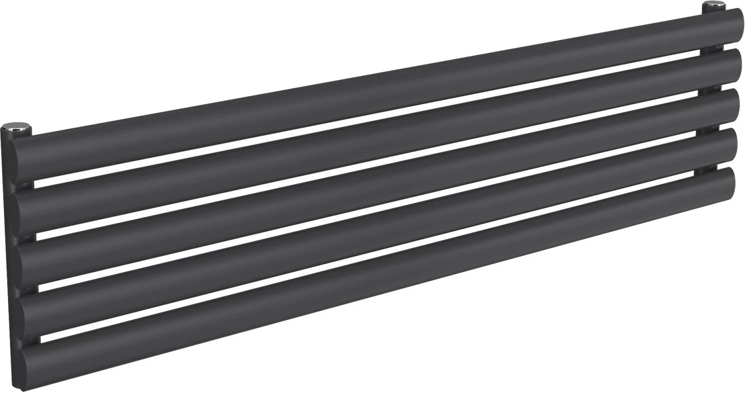 Reina Nevah RND-NVH212SA Single Anthracite Radiator 1200mm x 295mm - Image 2