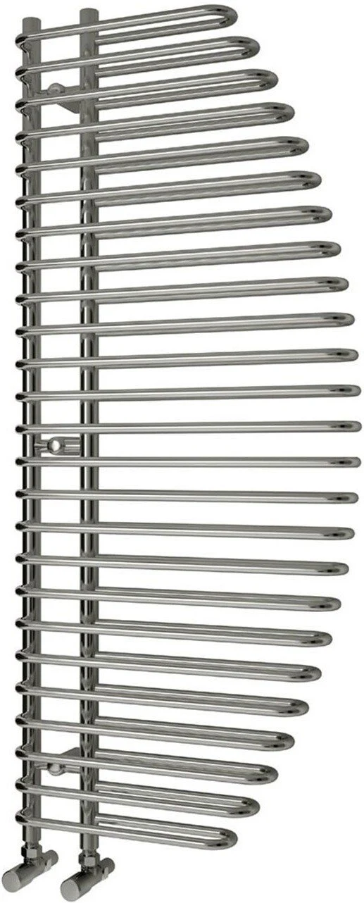 Reina Nola RND-NL6140 Chrome Towel Rail 600mm x 1400mm - Image 4