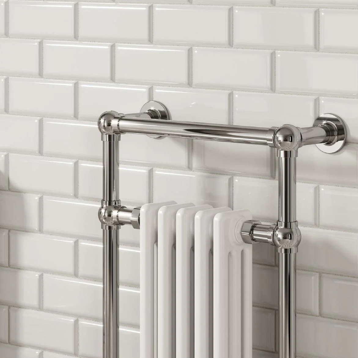 Reina Oxford RND-OXF01 Tradional Towel Radiators 538 x 960mm - Image 2