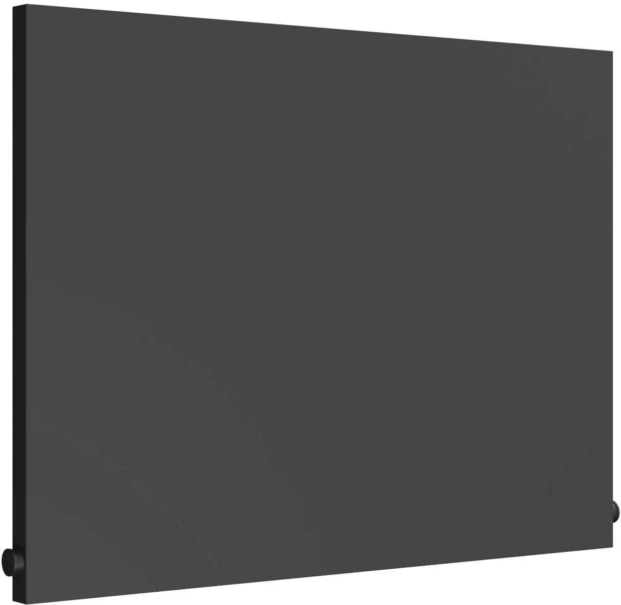 Reina Slimline RND-SLN06008A Anthracite Horizontal Radiator 800mm x 600mm - Image 2