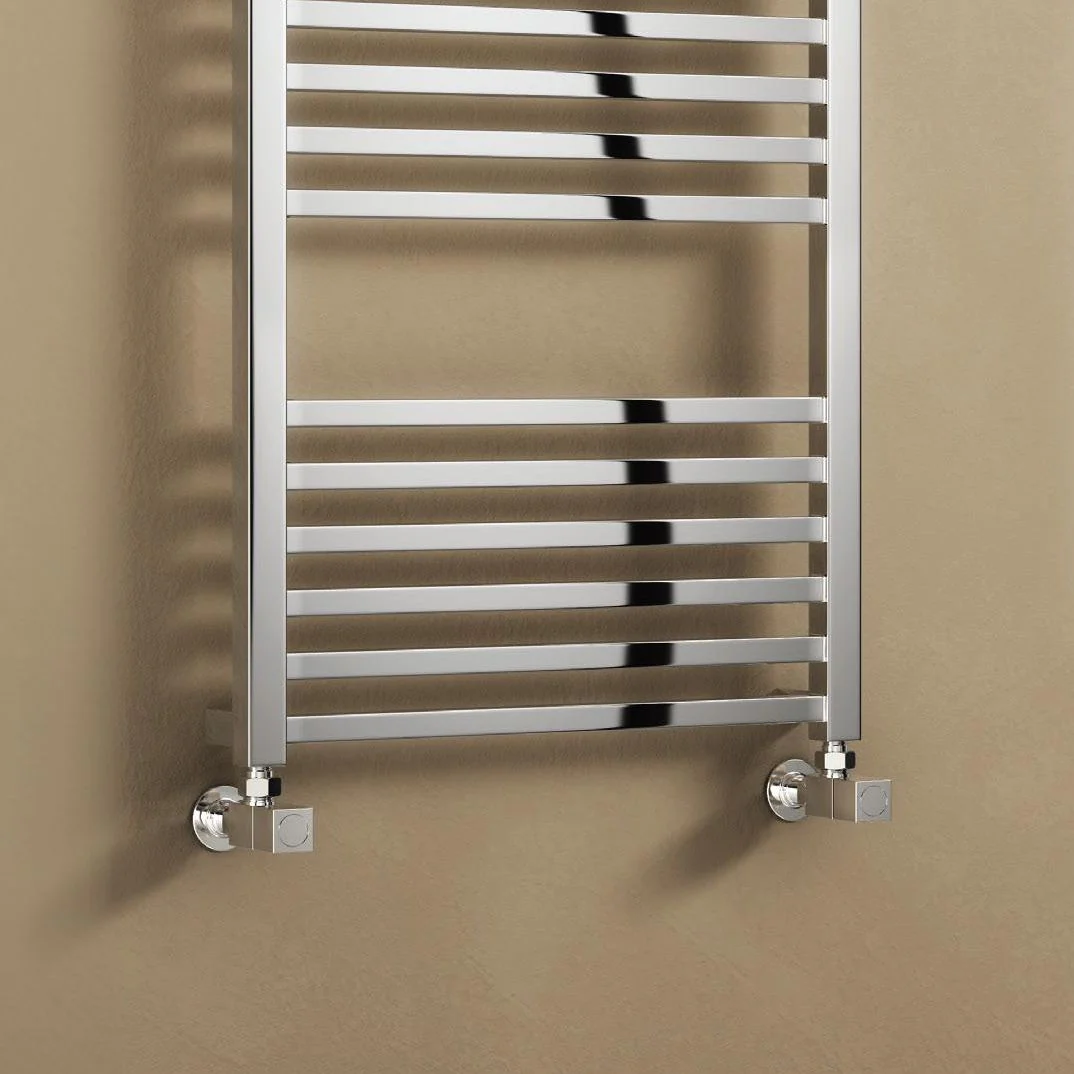 Reina Vasto RND-VST113C Chrome Towel Rail 500mm x 1130mm - Image 3