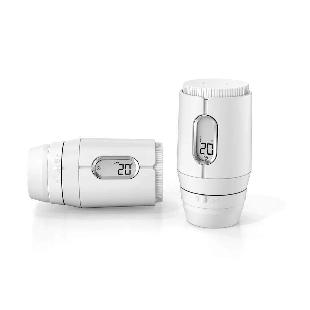 Salus TRV3RF Smart Thermostatic Radiator Valve - Zigbee 3.0, Battery Powered, Super Quiet TRV Head