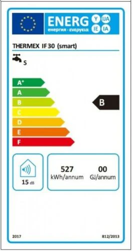 Thermex IF 30 Flat Smart Unvented Storage Water Heater 2 kW – Compact, Energy Efficient & Smart Mode - Image 6