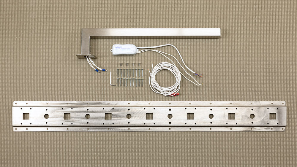 Towel Bar Mounting System for Single-Ended Towel Bars