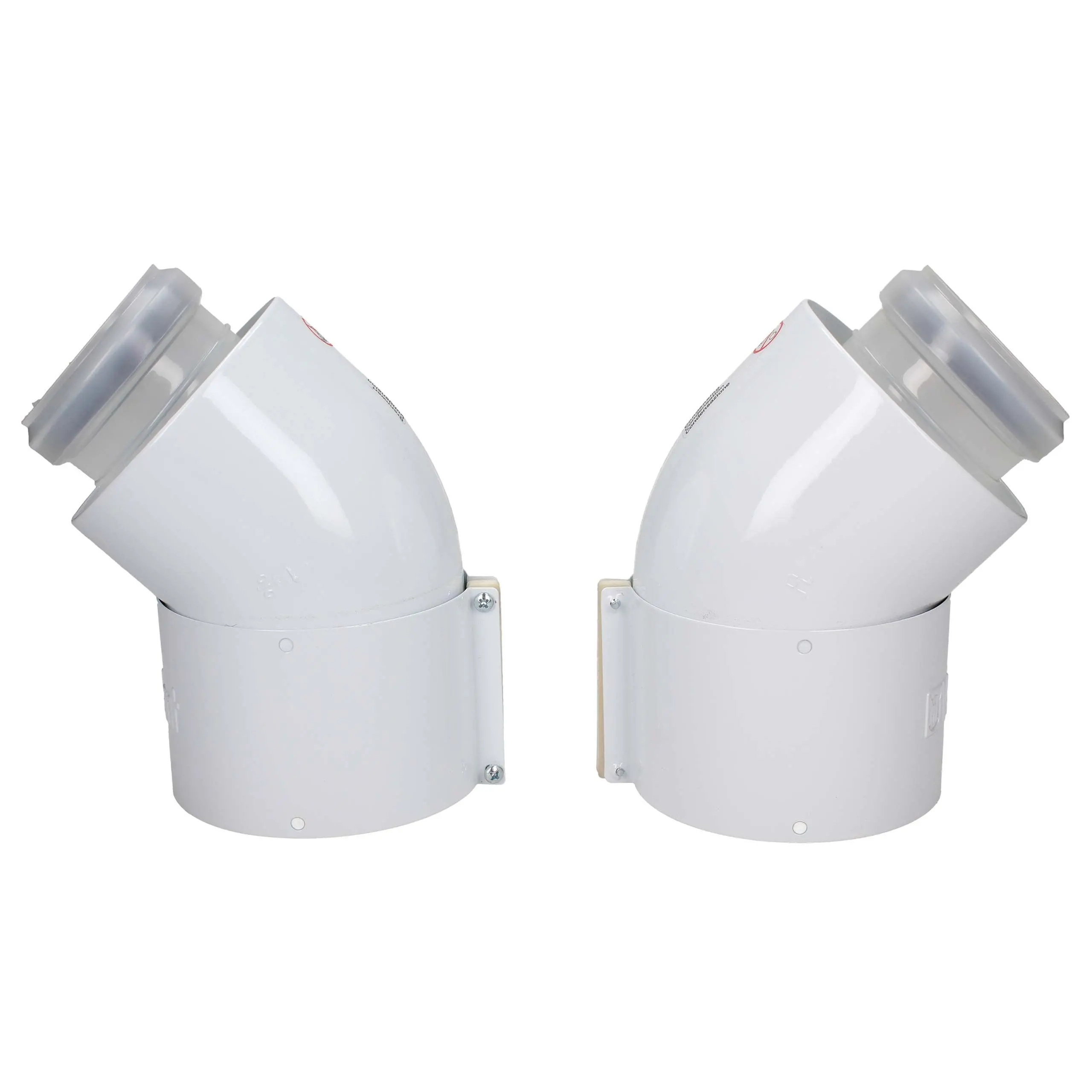 Vaillant 45° Flue Bends (Pair) 60/100mm - Image 3