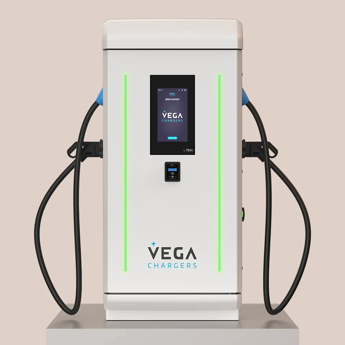 VEGA Chargers ALOHA Lander Plus 240kW DC Fast Charger – Dual CCS2 + AC Type 2 EV Charging Station