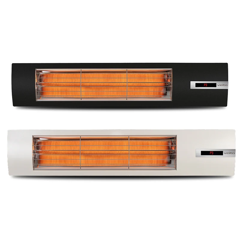 Veito Space S 2500 White - Patio Carbon Infrared Heater - Image 4