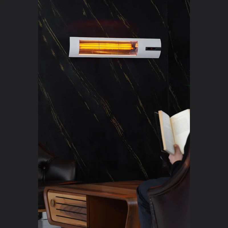 Veito Space S 2500 White - Patio Carbon Infrared Heater - Image 3