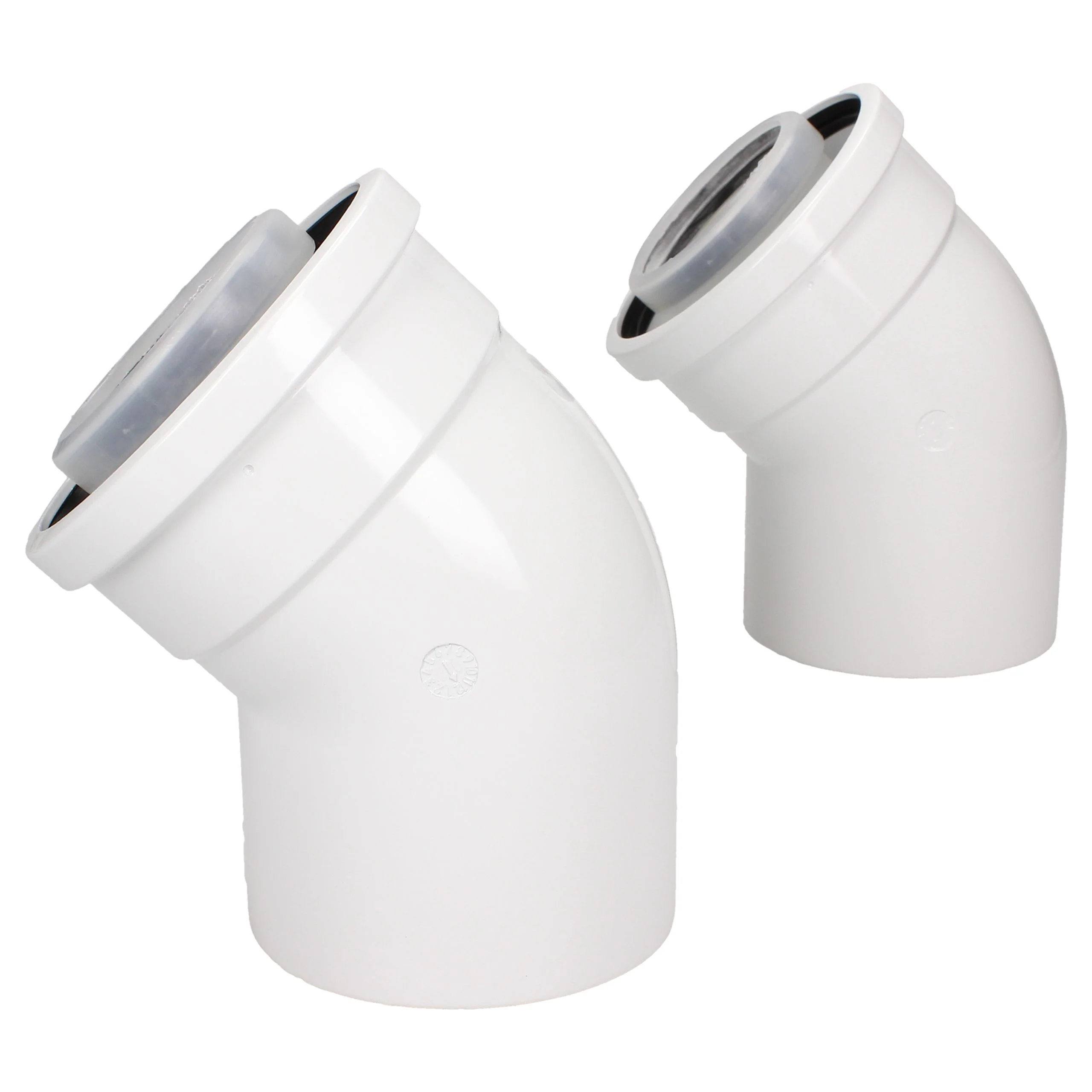 Worcester 45 Degree Flue Bends (Pair) - Image 3